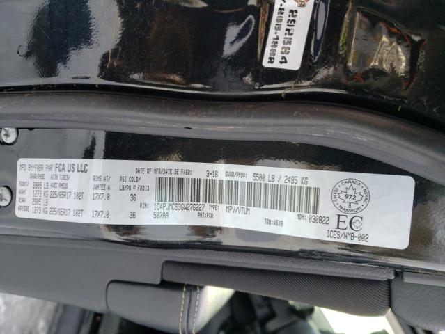 Photo 10 from auction – 2016 JEEP CHEROKEE L with VIN 1C4PJMCS3GW276227