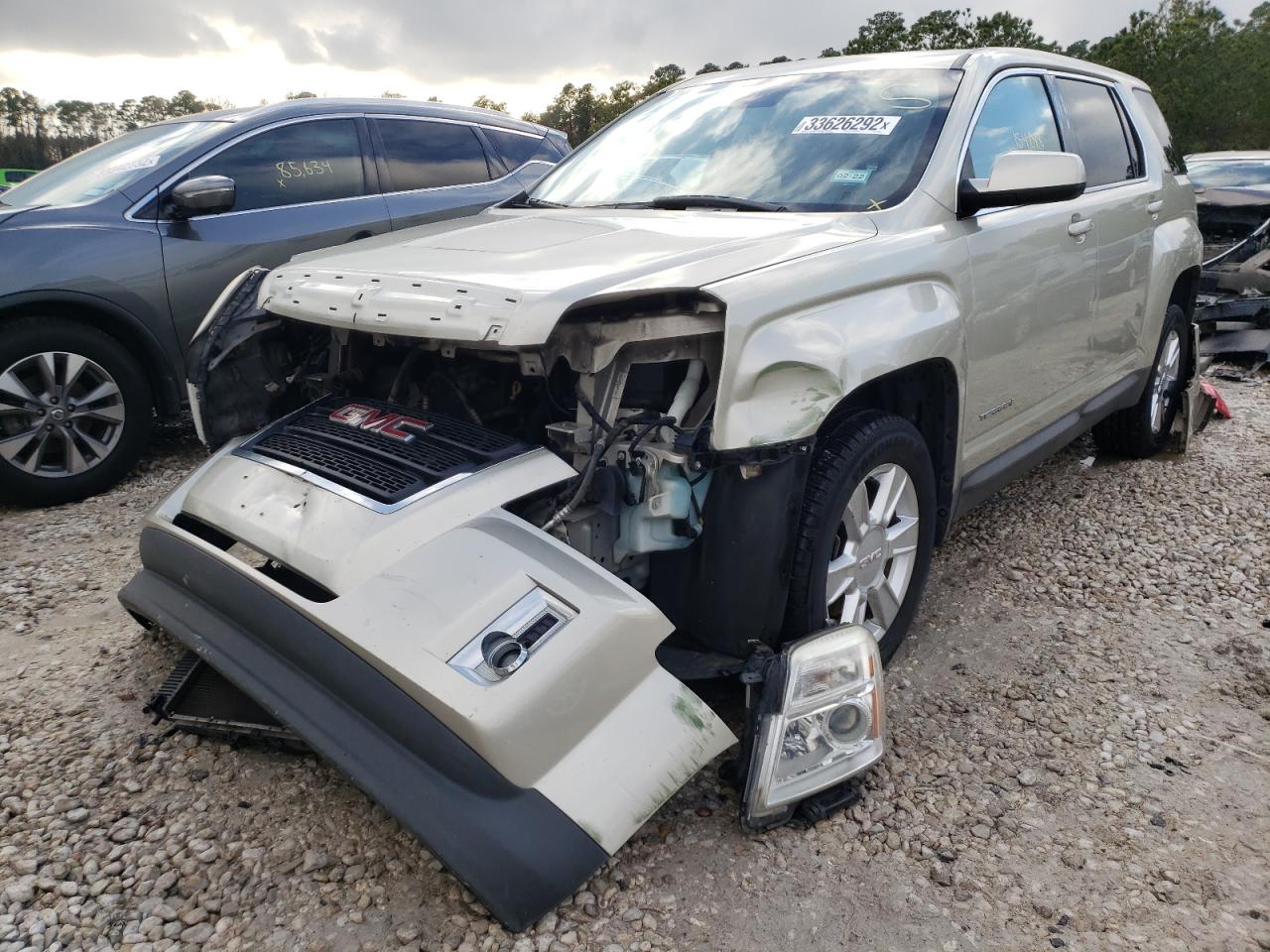 Photo 2 from auction – 2013 GMC TERRAIN SL with VIN 2GKALMEK7D6325551