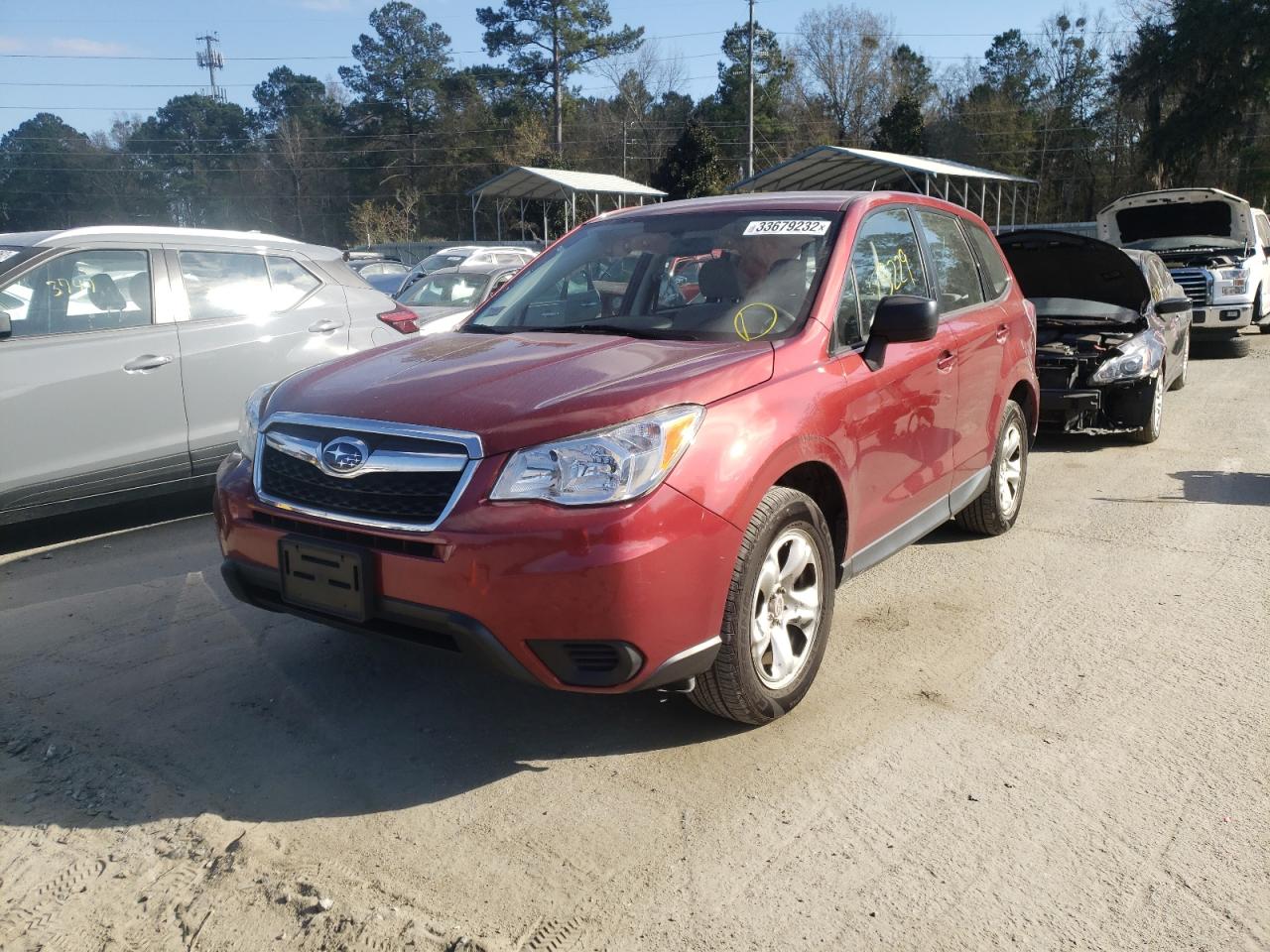 Photo 2 from auction – 2015 SUBARU FORESTER 2 with VIN JF2SJAAC7FH817806