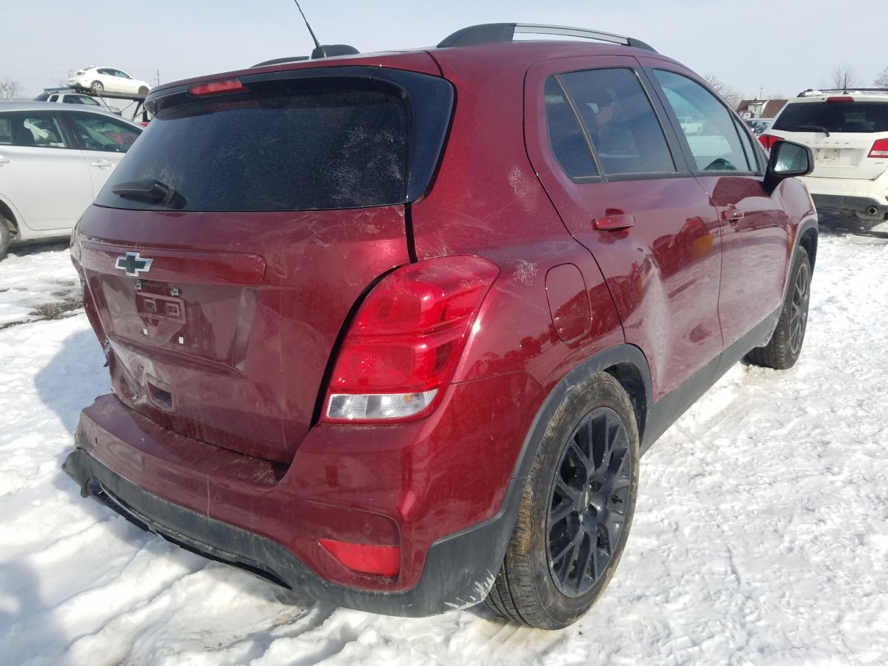 Photo 4 from auction – 2021 CHEVROLET TRAX 1LT with VIN KL7CJLSB2MB342602