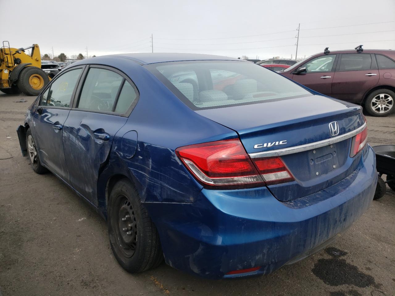 Photo 3 from auction – 2015 HONDA CIVIC LX with VIN 19XFB2F53FE281620