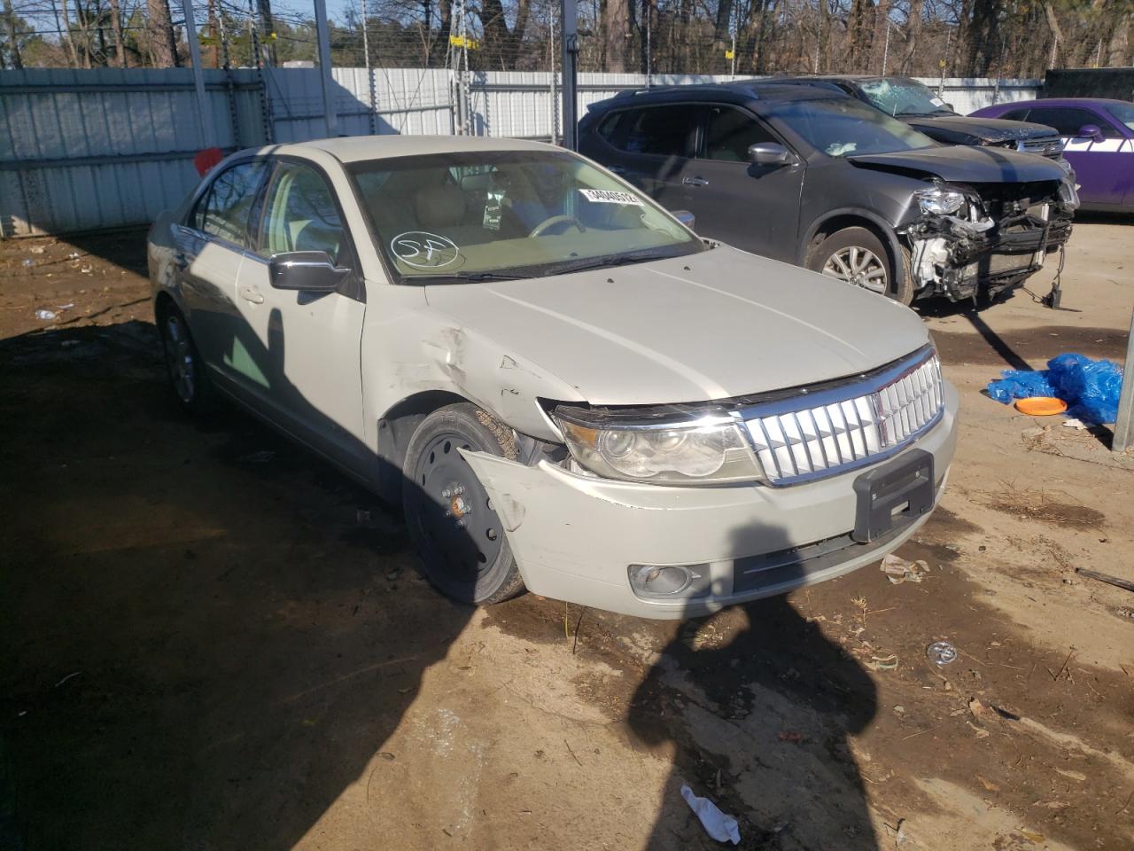 LINCOLN MKZ 2008 with VIN 3LNHM26T28R635068 - Photo from auction