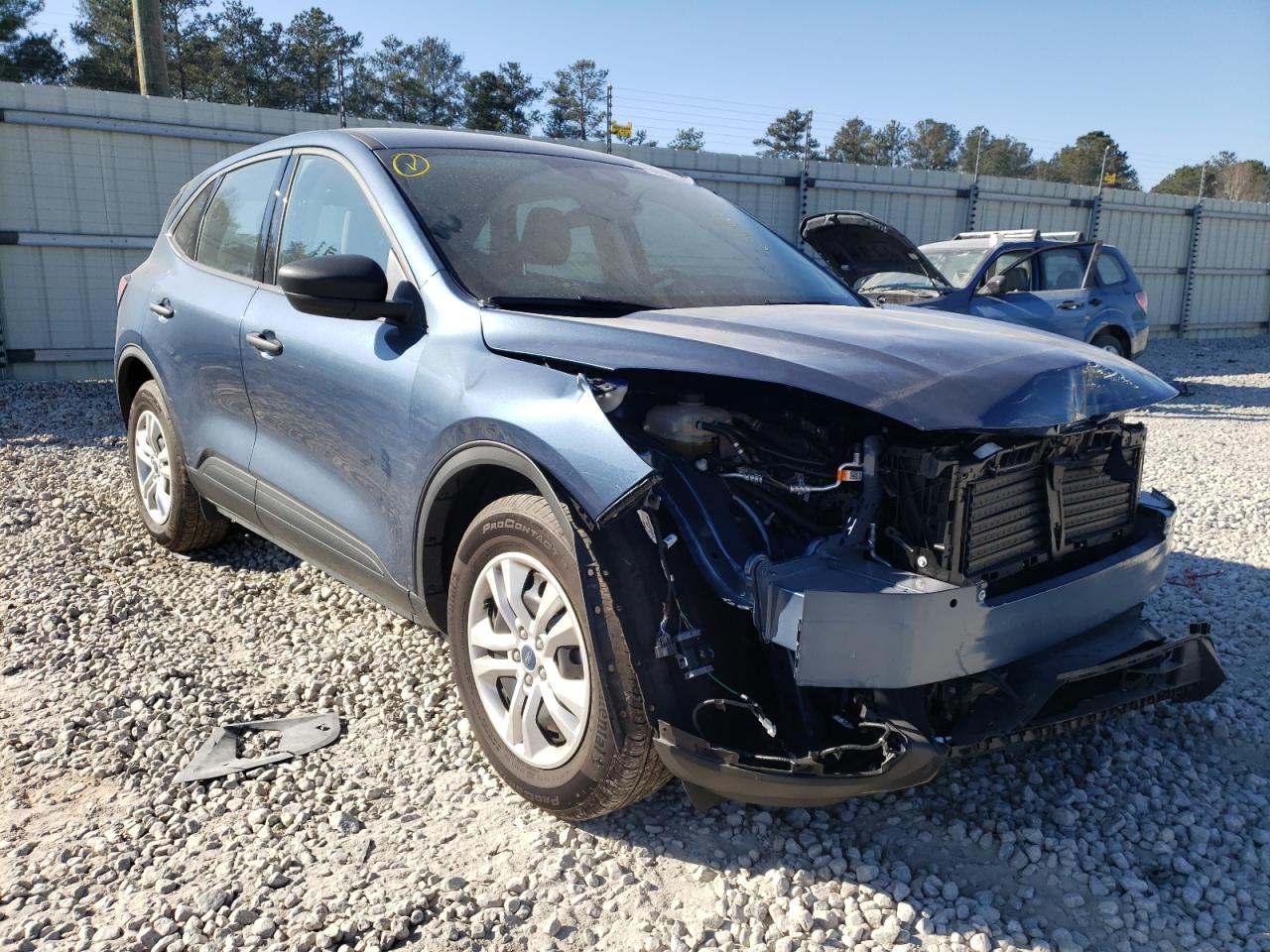 Photo 1 from auction – 2020 FORD ESCAPE S with VIN 1FMCU0F64LUC78731