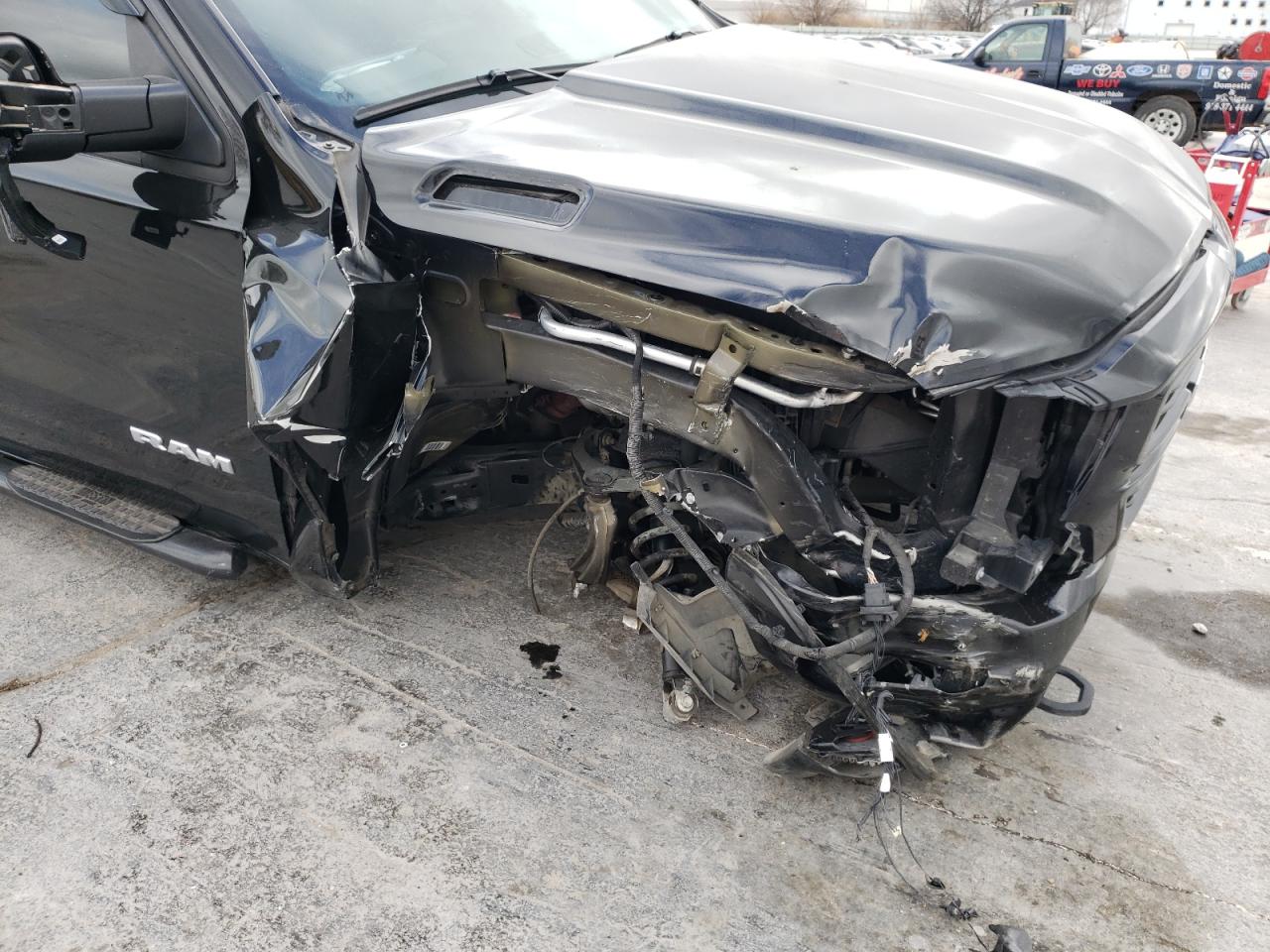 Photo 9 from auction – 2020 RAM 1500 BIG H with VIN 1C6SRFFTXLN316328