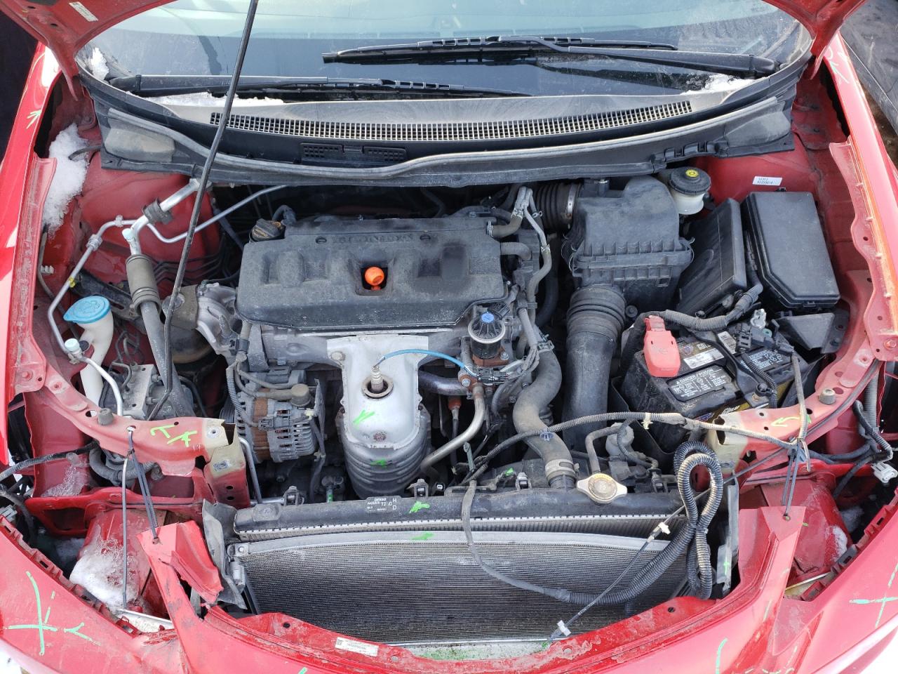 Photo 7 from auction – 2012 HONDA CIVIC EXL with VIN 2HGFG3B91CH009990