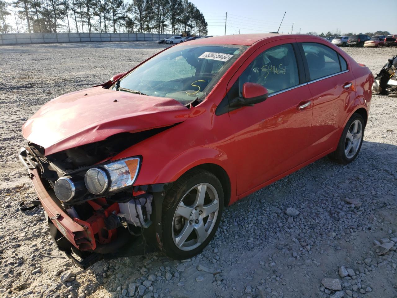 Photo 2 from auction – 2015 CHEVROLET SONIC LTZ with VIN 1G1JE5SB4F4125093