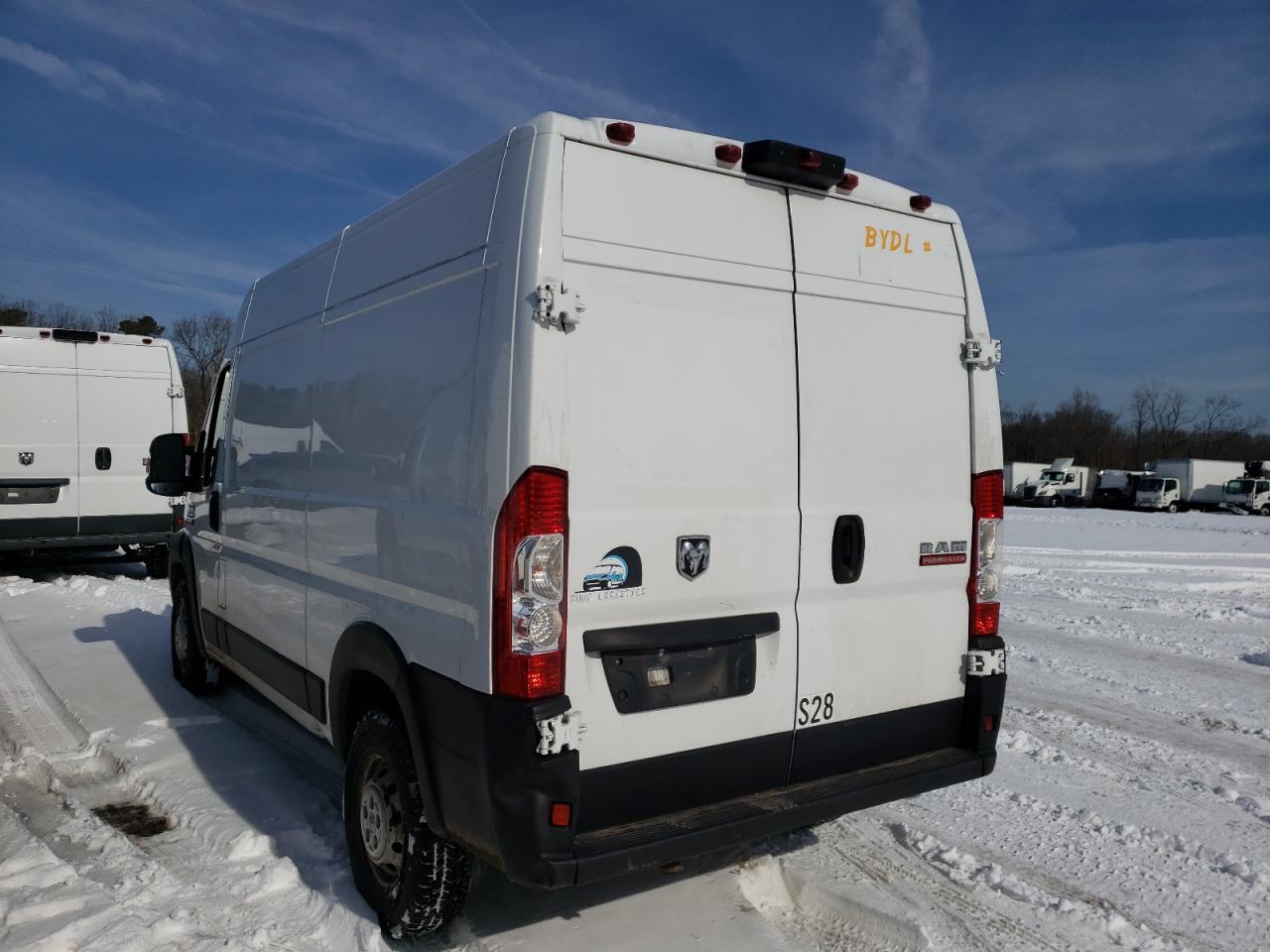 Photo 3 from auction – 2019 RAM PROMASTER with VIN 3C6TRVCGXKE521477