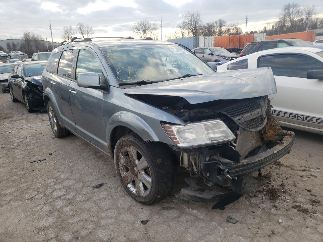 DODGE JOURNEY R/ 2009 with VIN 3D4GH67V19T171855 - Photo from auction