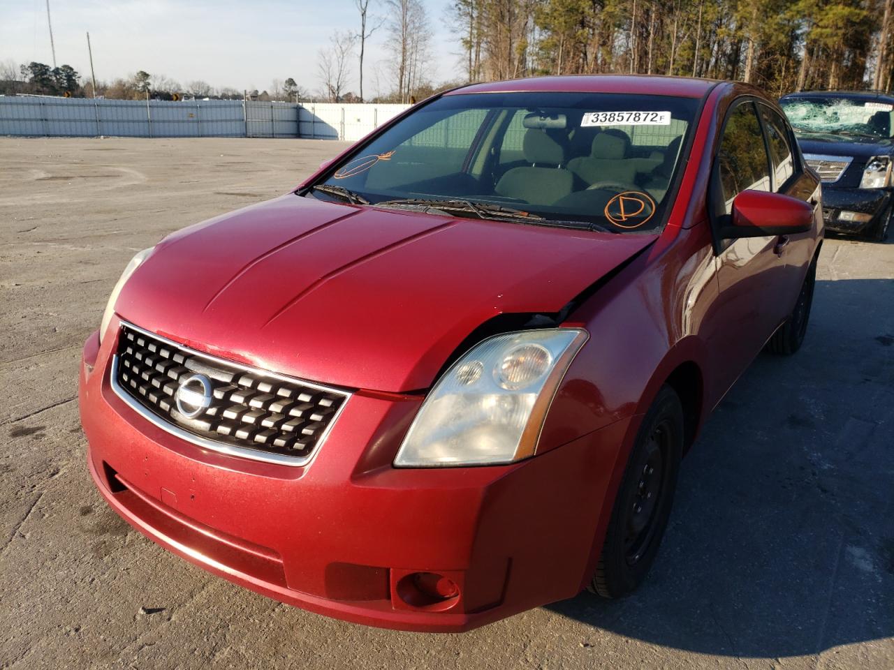 Photo 2 from auction – 2009 NISSAN SENTRA 2.0 with VIN 3N1AB61E99L657393