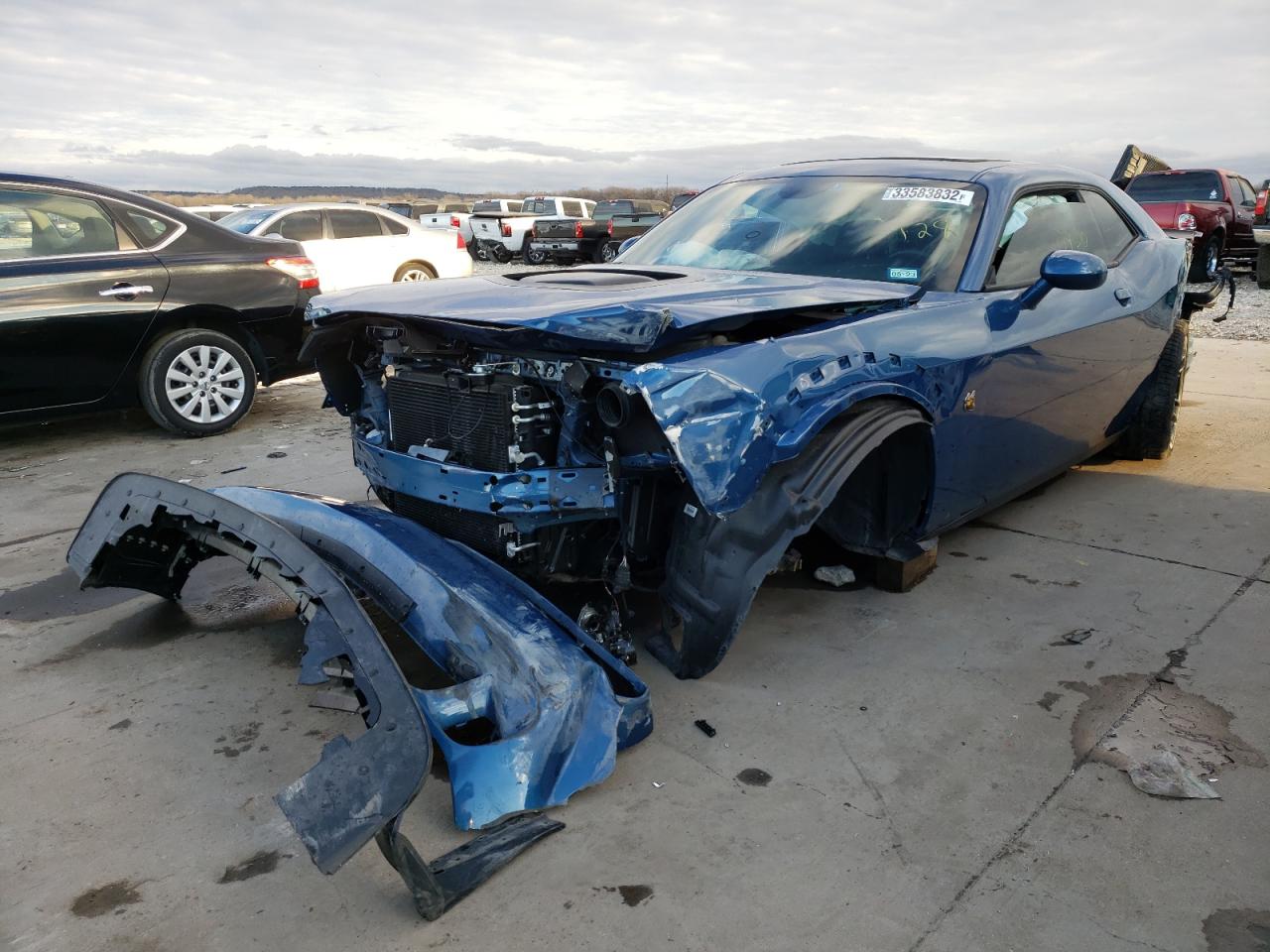 Photo 2 from auction – 2021 DODGE CHALLENGER with VIN 2C3CDZFJXMH516958