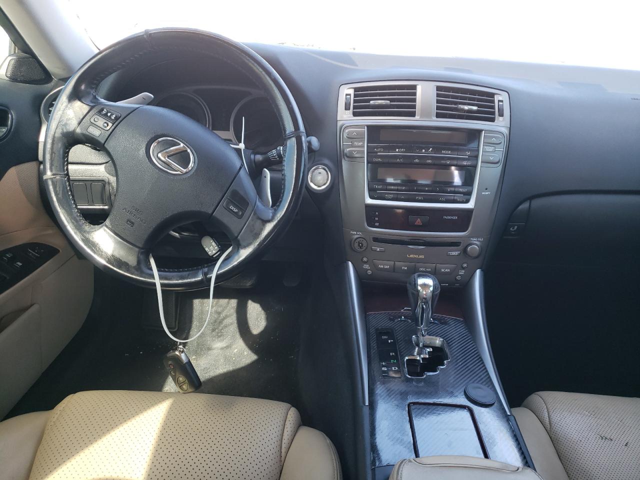 Photo 9 from auction – 2007 LEXUS IS 250 with VIN JTHBK262075044745