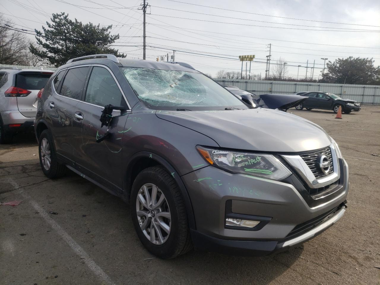 Photo 1 from auction – 2017 NISSAN ROGUE S with VIN KNMAT2MV4HP565531