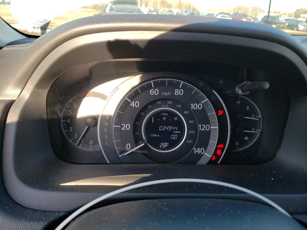 Photo 8 from auction – 2016 HONDA CR-V EXL with VIN 2HKRM4H73GH647302
