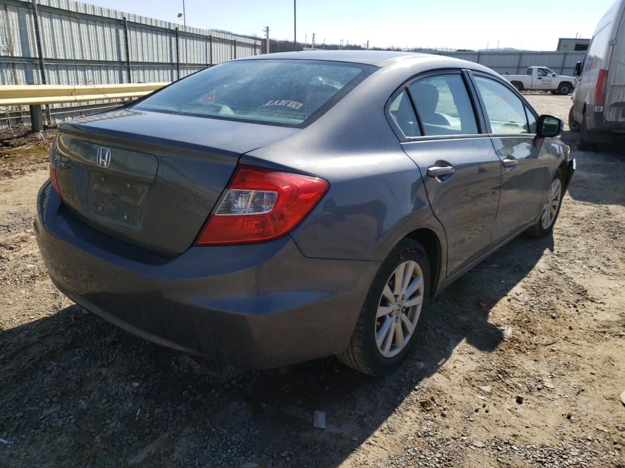 Photo 4 from auction – 2012 HONDA CIVIC EX with VIN 19XFB2F83CE081648