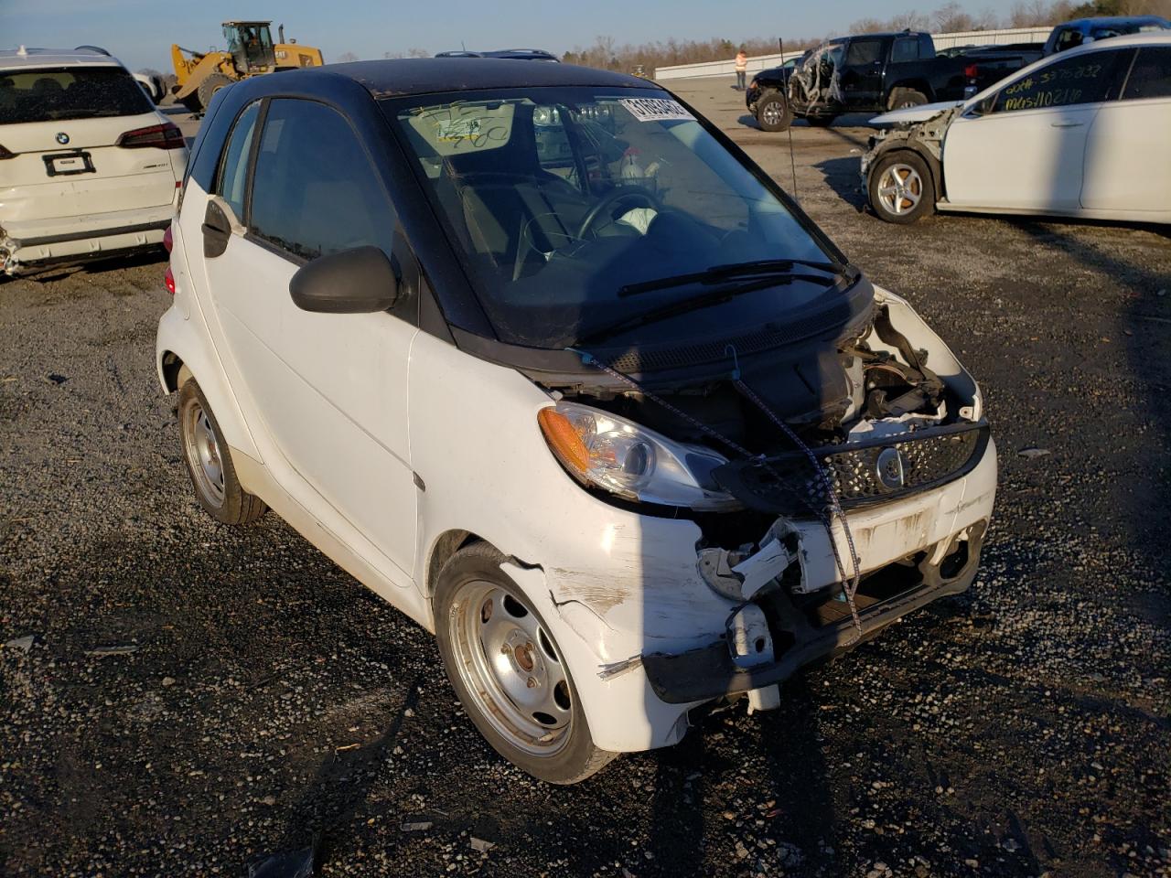 SMART FORTWO PUR 2013 with VIN WMEEJ3BA7DK687693 - Photo from auction