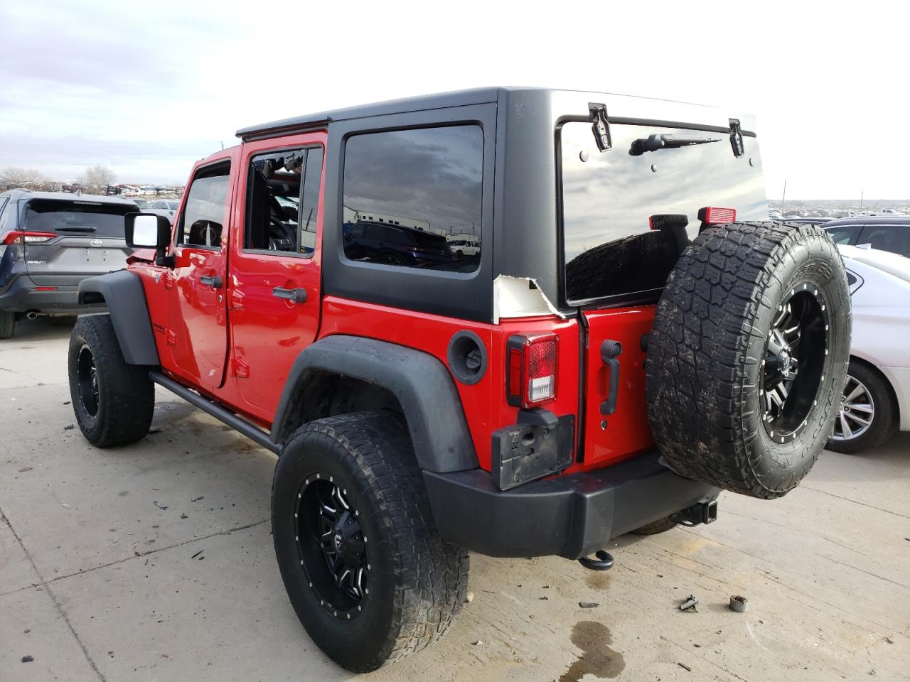 Photo 3 from auction – 2016 JEEP WRANGLER U with VIN 1C4BJWFG3GL261533
