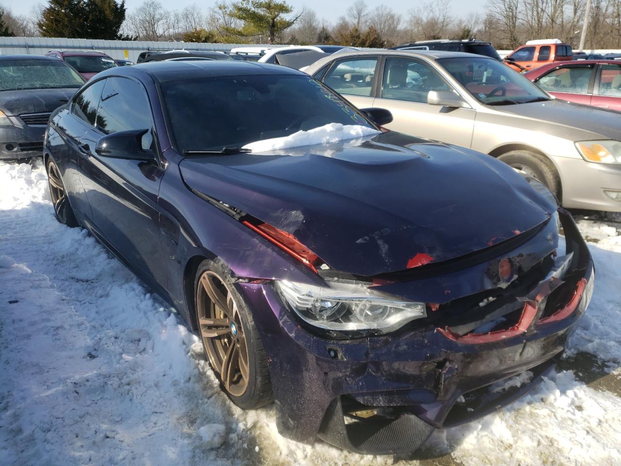 BMW M4 2015 with VIN WBS3R9C50FF708536 - Photo from auction