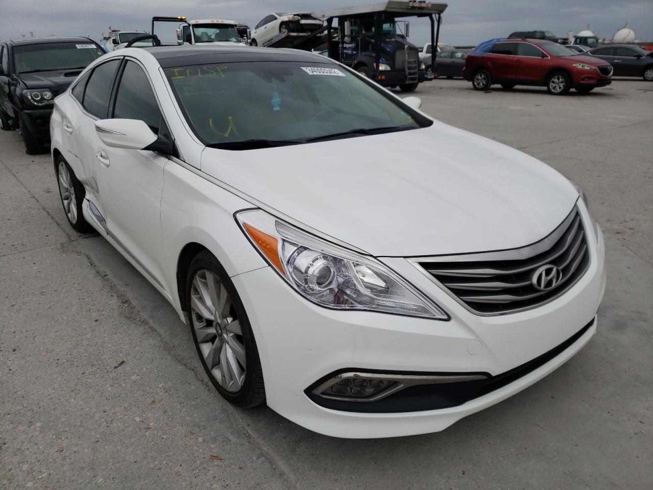 HYUNDAI AZERA LIMI 2015 with VIN KMHFH4JG2FA449040 - Photo from auction
