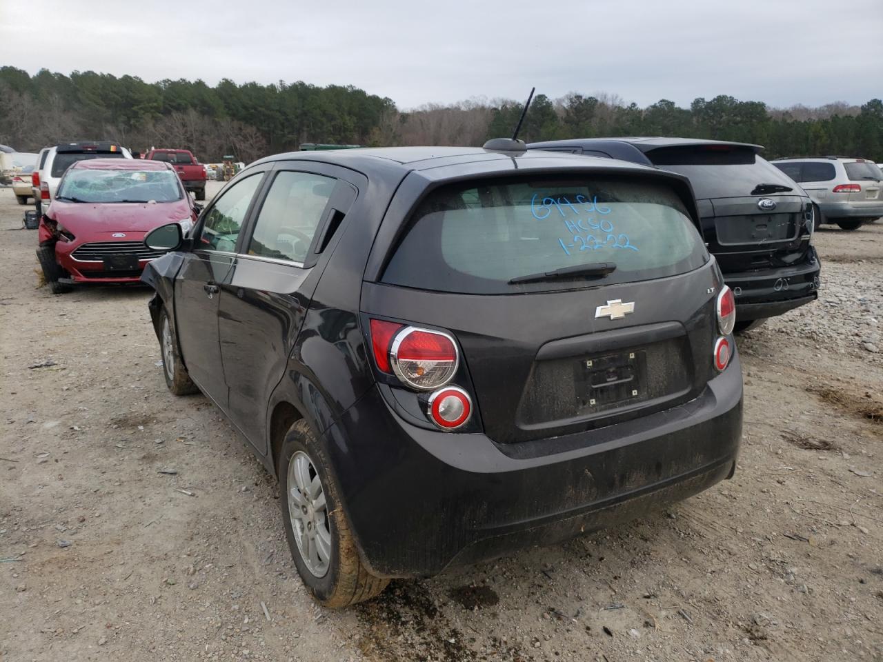 Photo 3 from auction – 2016 CHEVROLET SONIC LT with VIN 1G1JC6SH5G4143118
