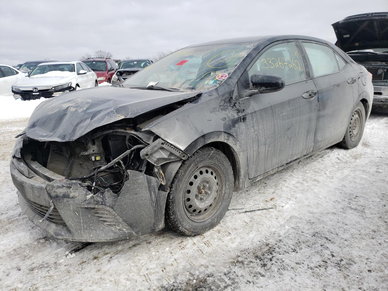 Photo 2 from auction – 2015 TOYOTA COROLLA with VIN 2T1BURHE6FC262055