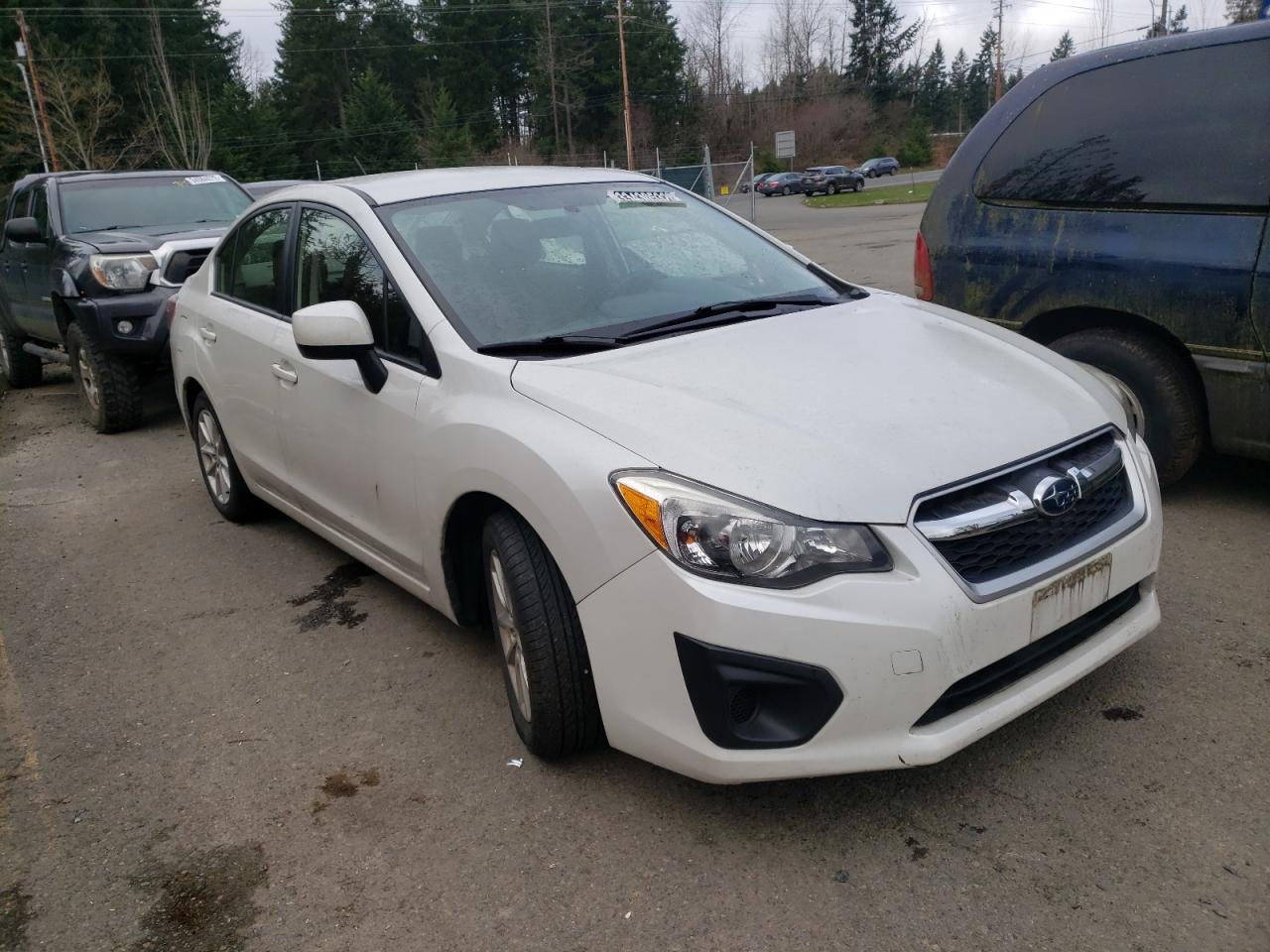 SUBARU IMPREZA PR 2014 with VIN JF1GJAC60EH019115 - Photo from auction