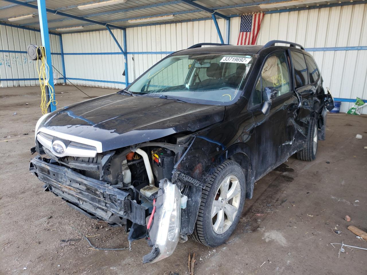 Photo 2 from auction – 2015 SUBARU FORESTER 2 with VIN JF2SJADCXFH488448