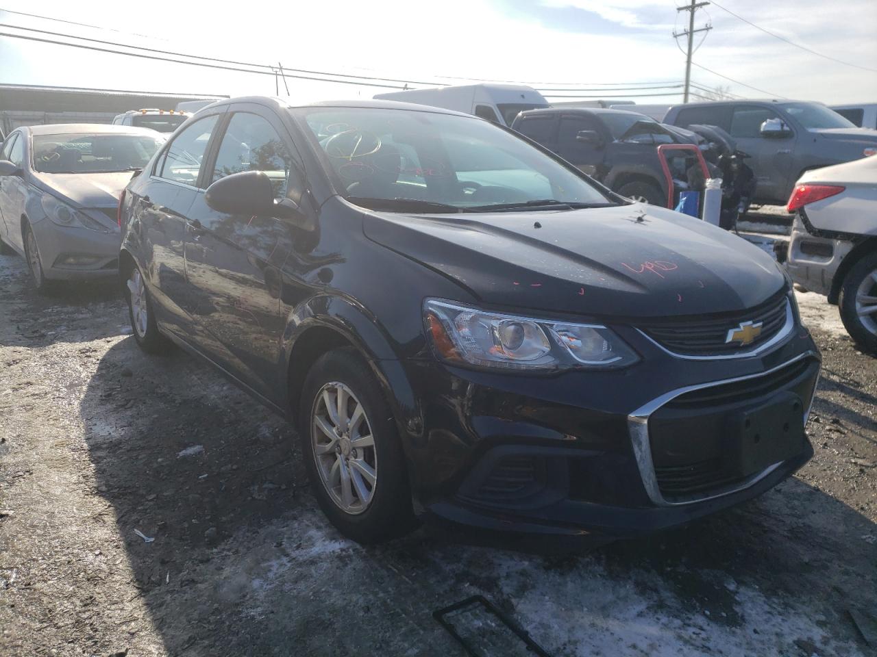 Photo 1 from auction – 2017 CHEVROLET SONIC LT with VIN 1G1JD5SH0H4106499