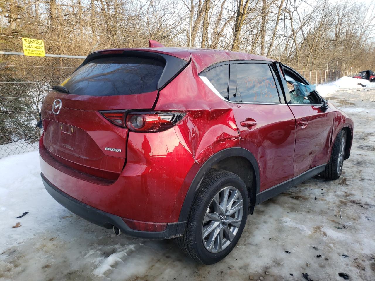 Photo 4 from auction – 2020 MAZDA CX-5 GRAND with VIN JM3KFBDM4L0825583