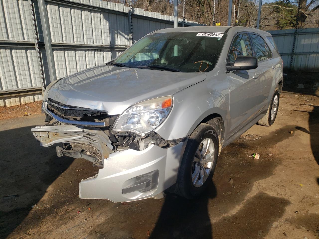 Photo 2 from auction – 2014 CHEVROLET EQUINOX LS with VIN 2GNALAEKXE6344243