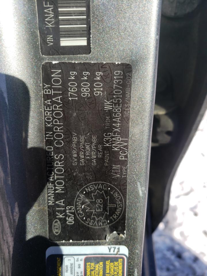 Photo 10 from auction – 2014 KIA FORTE LX with VIN KNAFX4A68E5107319