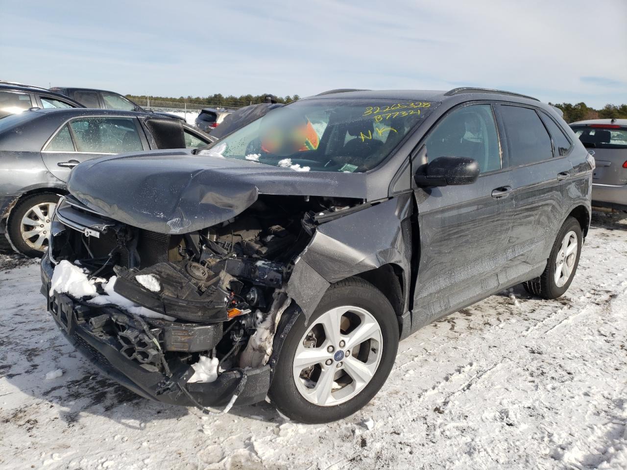 Photo 2 from auction – 2017 FORD EDGE SE with VIN 2FMPK4G90HBB77321