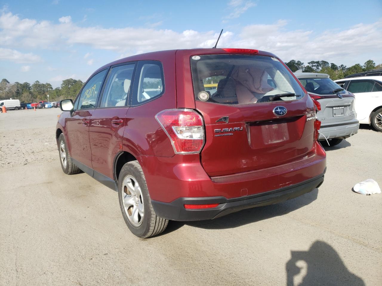 Photo 3 from auction – 2015 SUBARU FORESTER 2 with VIN JF2SJAAC7FH817806