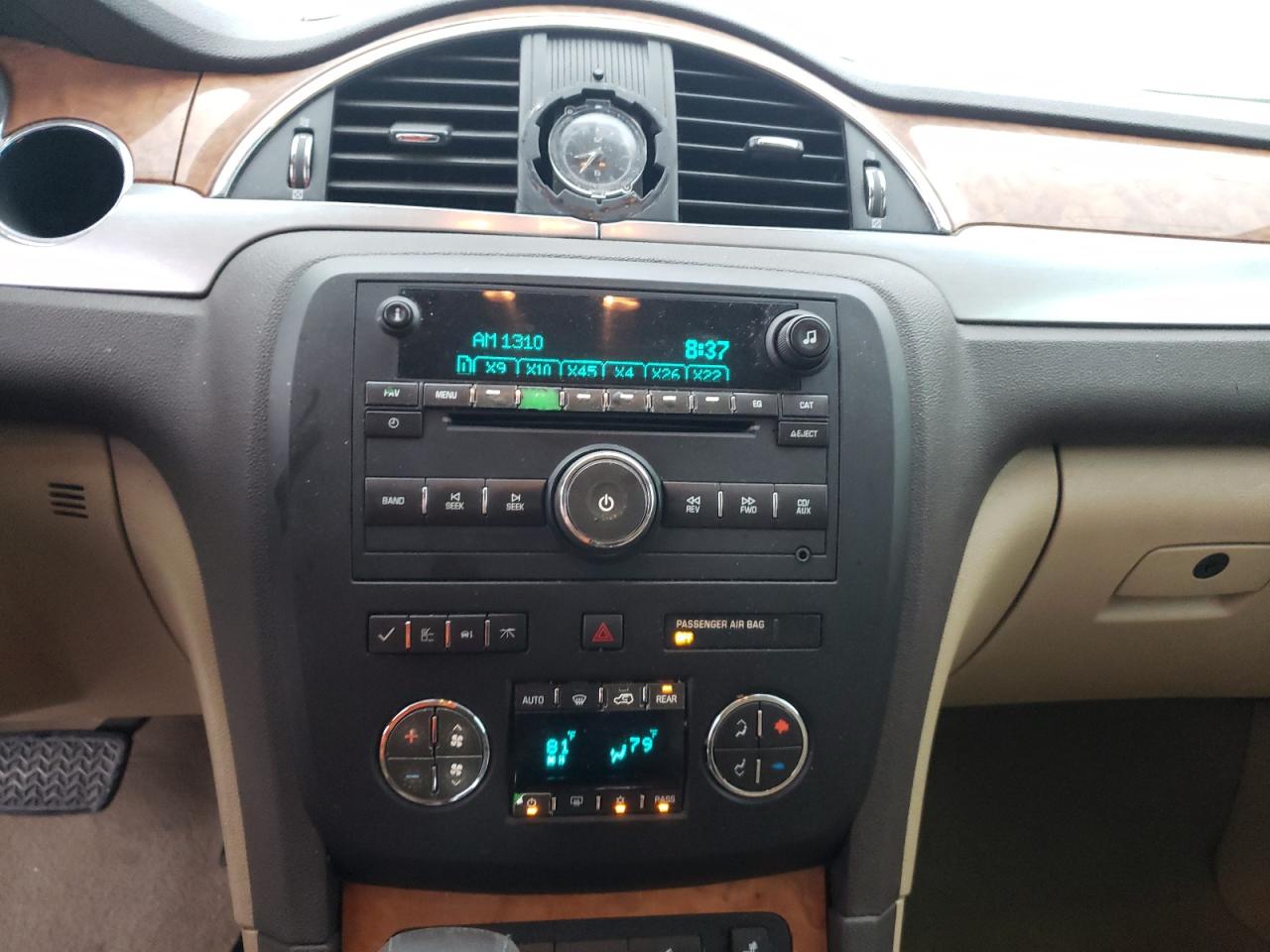 Photo 9 from auction – 2009 BUICK ENCLAVE CX with VIN 5GAER23D59J201083