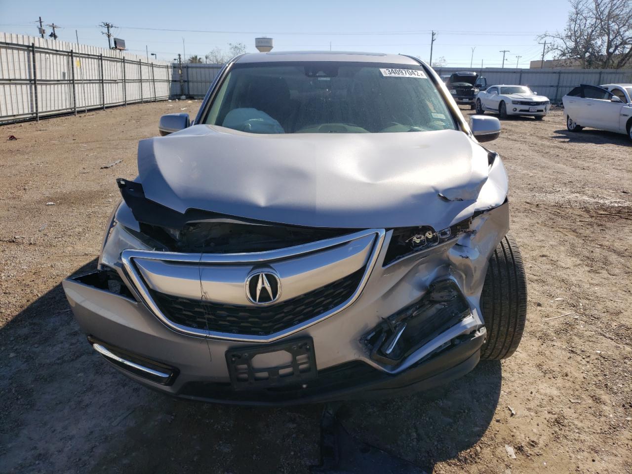 Photo 7 from auction – 2016 ACURA MDX TECHNO with VIN 5FRYD3H6XGB006965