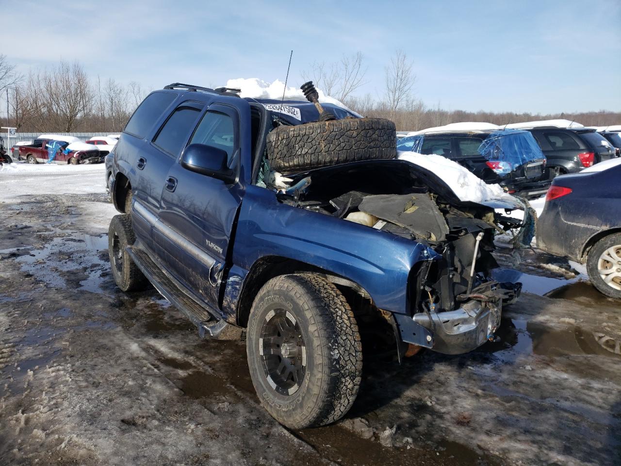 GMC YUKON 2002 with VIN 1GKEK13Z72J196049 - Photo from auction