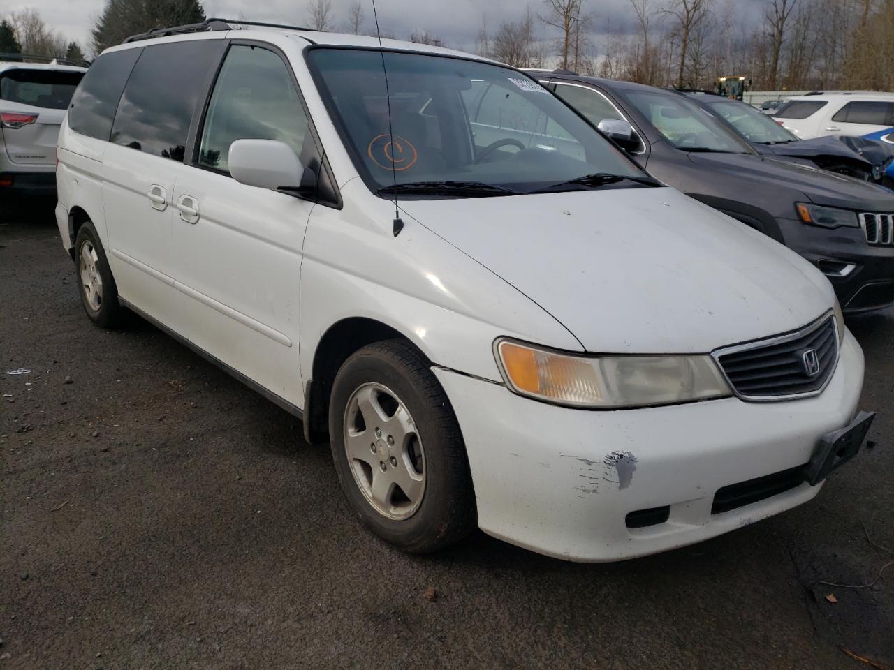 HONDA ODYSSEY EX 2000 with VIN 2HKRL1874YH587341 - Photo from auction