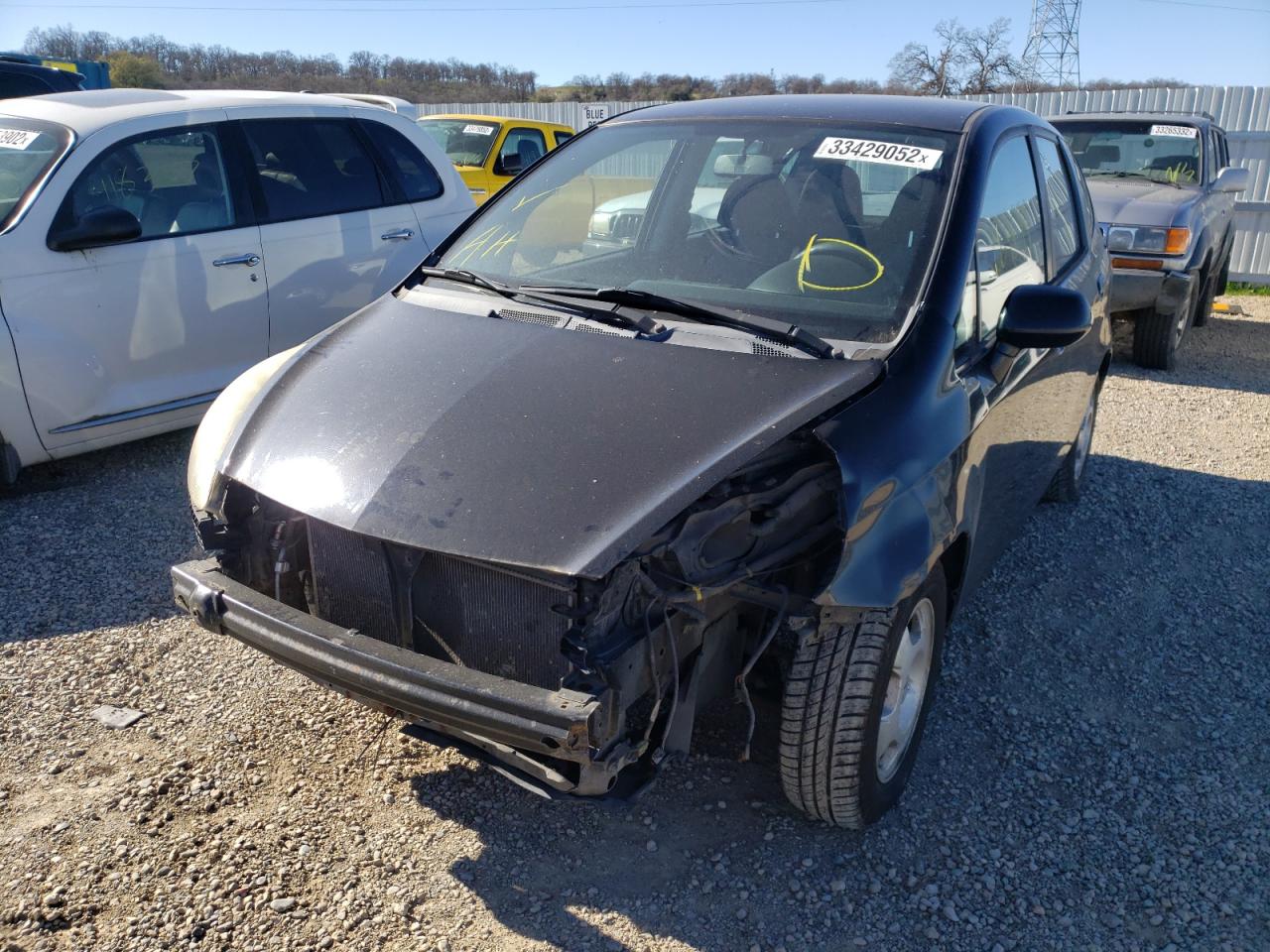 Photo 2 from auction – 2007 HONDA FIT with VIN JHMGD38407S057792