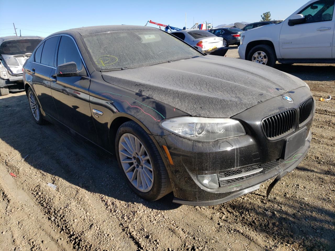 BMW 535 XI 2011 with VIN WBAFU7C59BDU54934 - Photo from auction