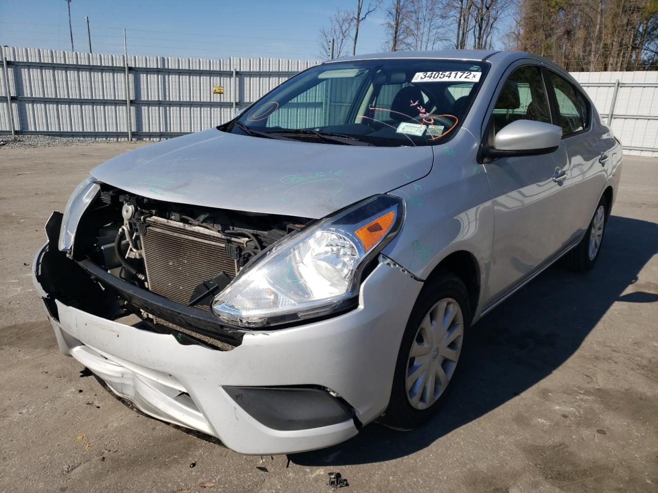 Photo 2 from auction – 2017 NISSAN VERSA S with VIN 3N1CN7AP5HK436479