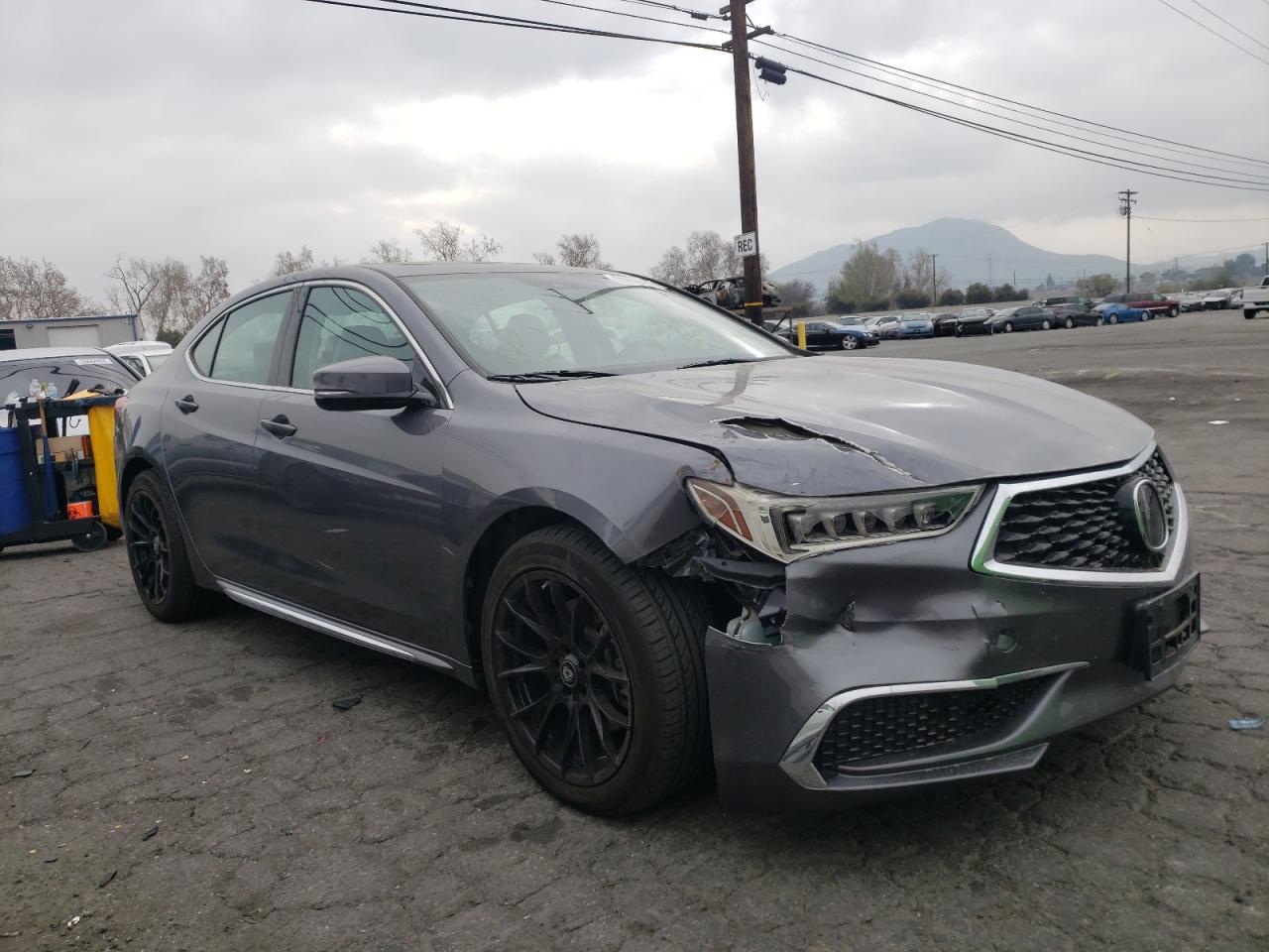 ACURA TLX TECH 2018 with VIN 19UUB2F54JA002809 - Photo from auction