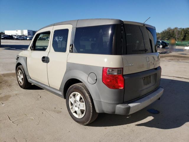 Photo 3 from auction – 2005 HONDA ELEMENT LX with VIN 5J6YH18325L012053