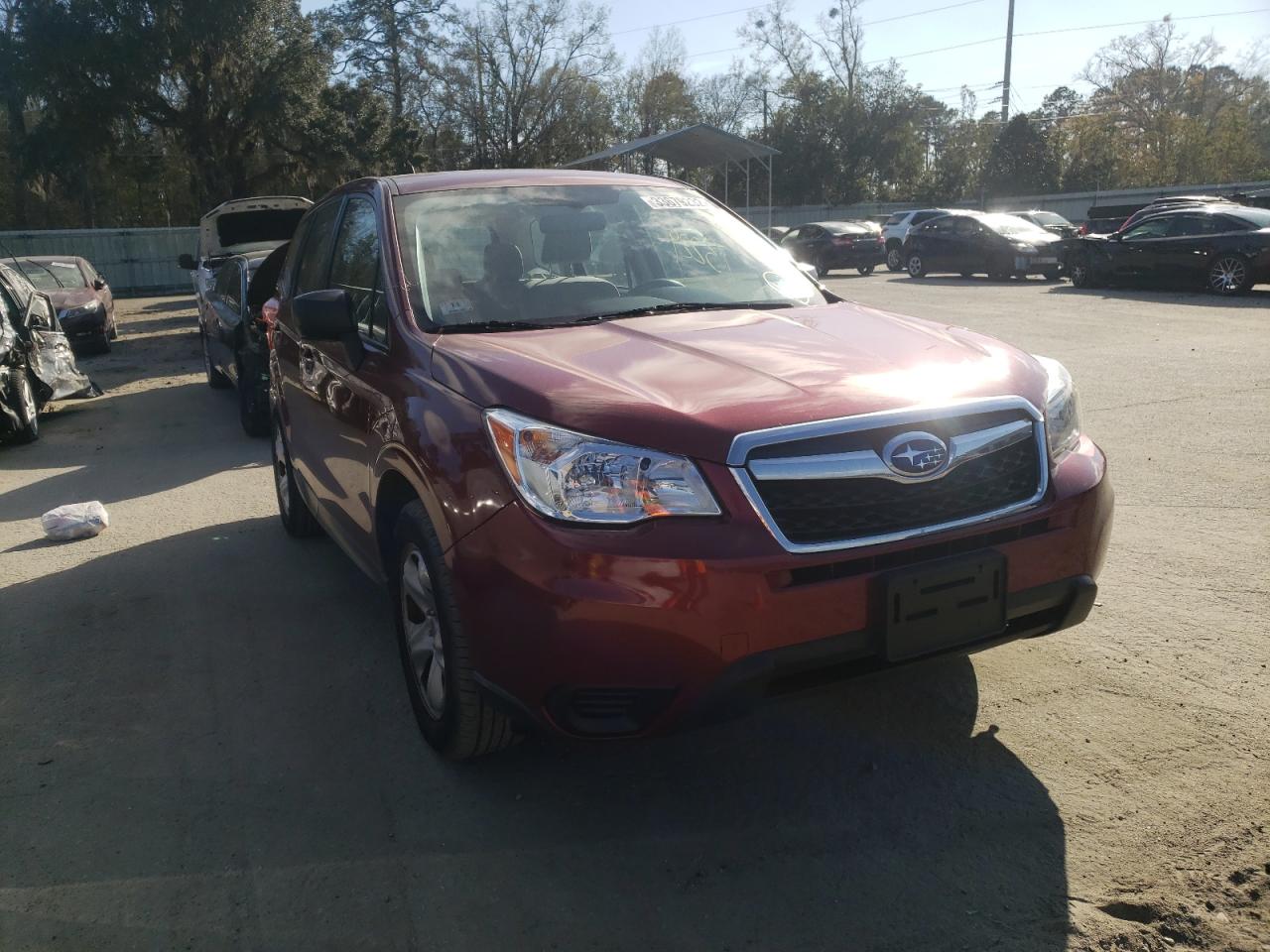 SUBARU FORESTER 2 2015 with VIN JF2SJAAC7FH817806 - Photo from auction