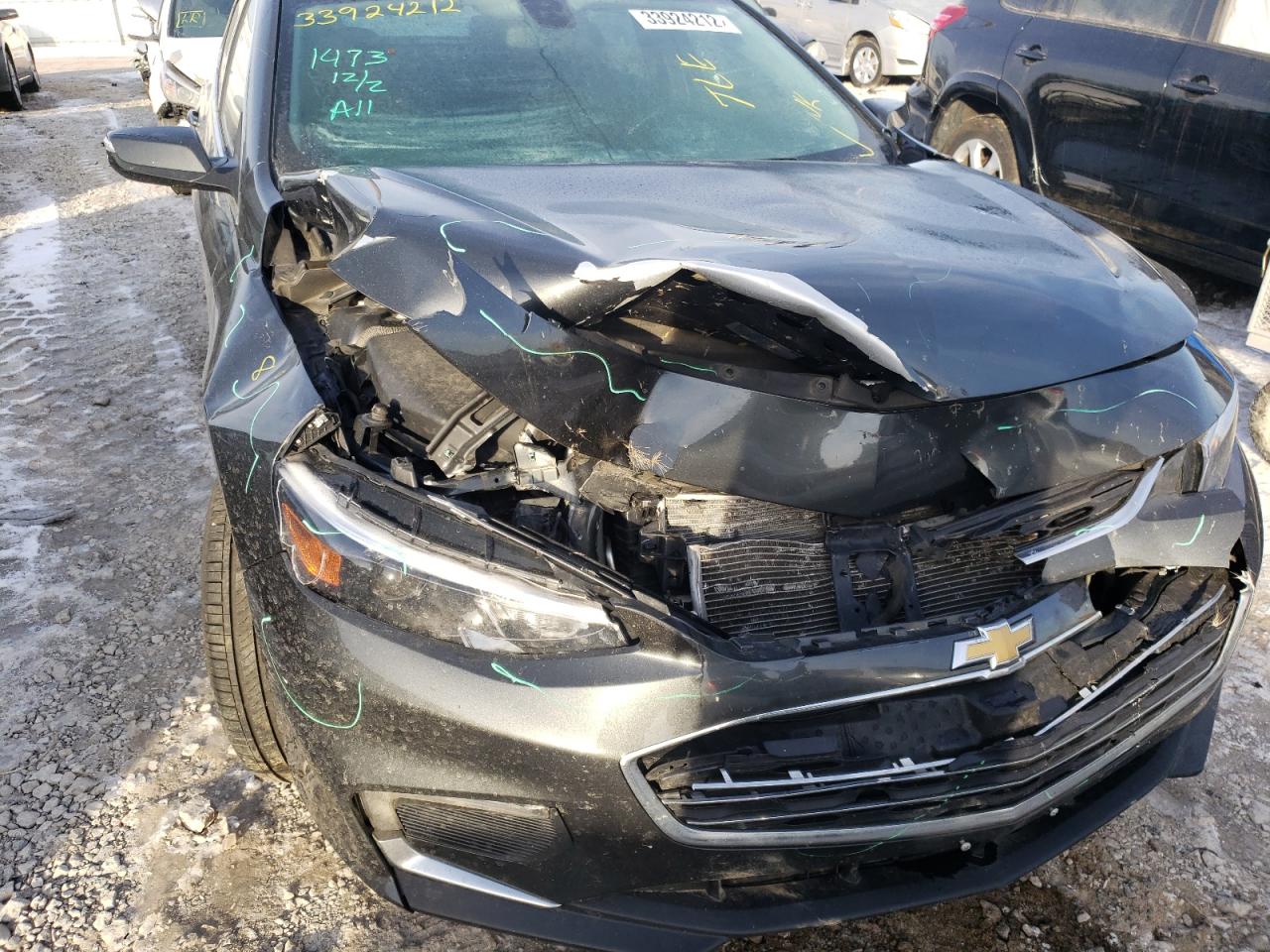 Photo 9 from auction – 2016 CHEVROLET MALIBU LT with VIN 1G1ZE5ST5GF298512