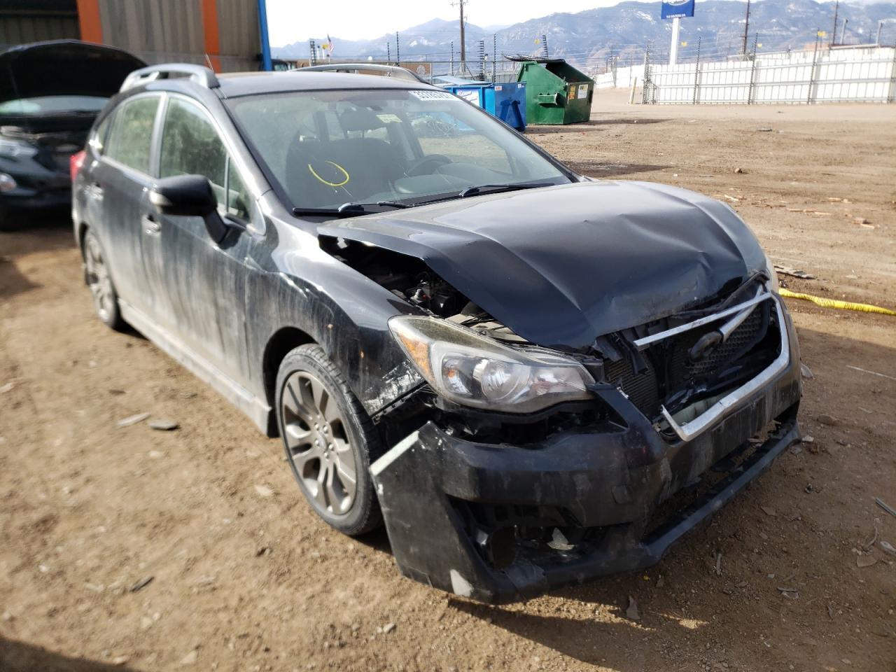 SUBARU IMPREZA SP 2015 with VIN JF1GPAY68F8245881 - Photo from auction