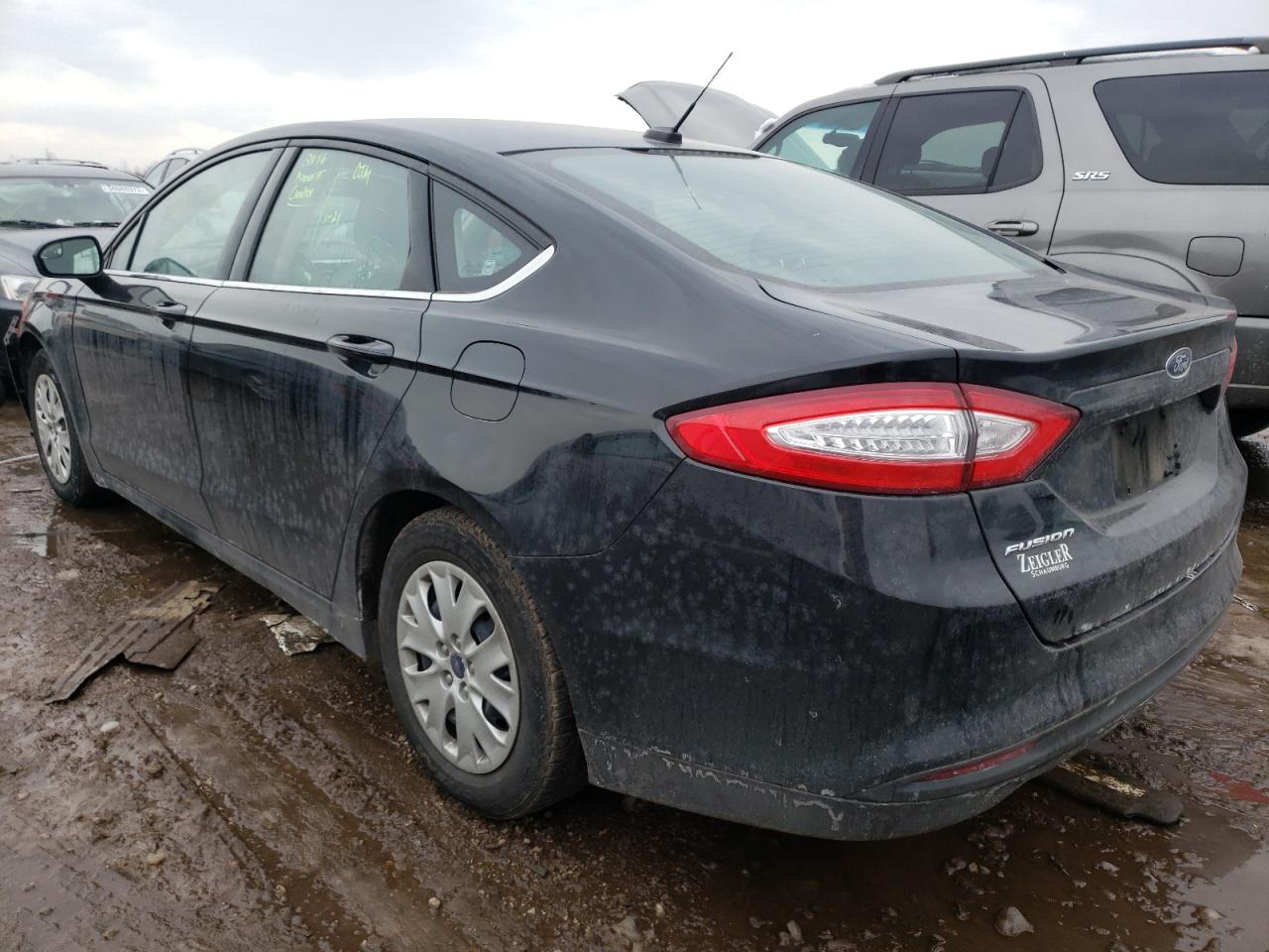 Photo 3 from auction – 2014 FORD FUSION S with VIN 1FA6P0G7XE5391733
