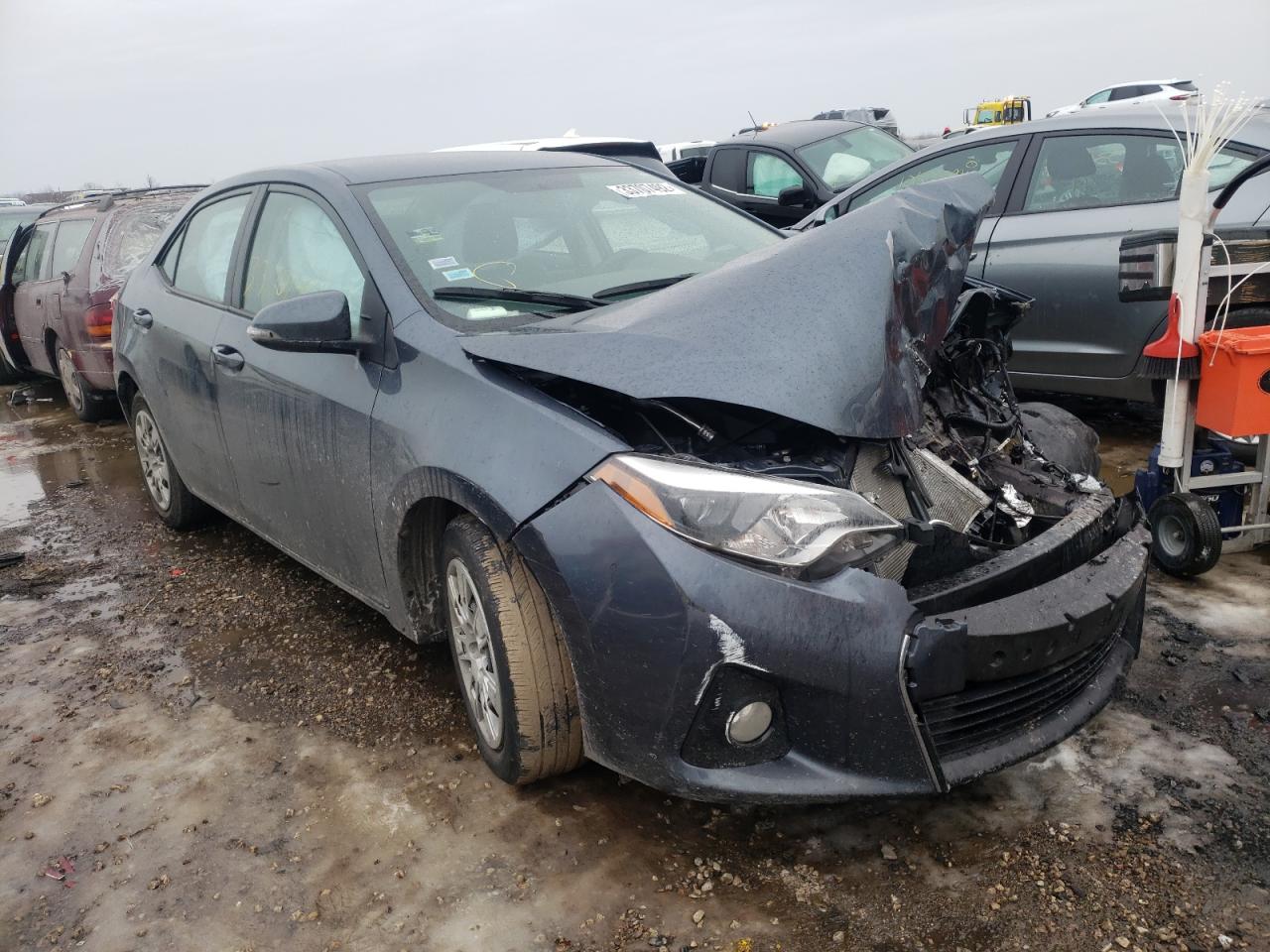 TOYOTA COROLLA L 2015 with VIN 2T1BURHE7FC470042 - Photo from auction