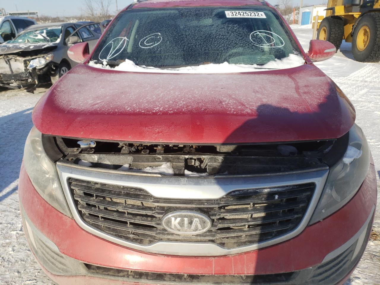 Photo 9 from auction – 2012 KIA SPORTAGE L with VIN KNDPBCA24C7181710