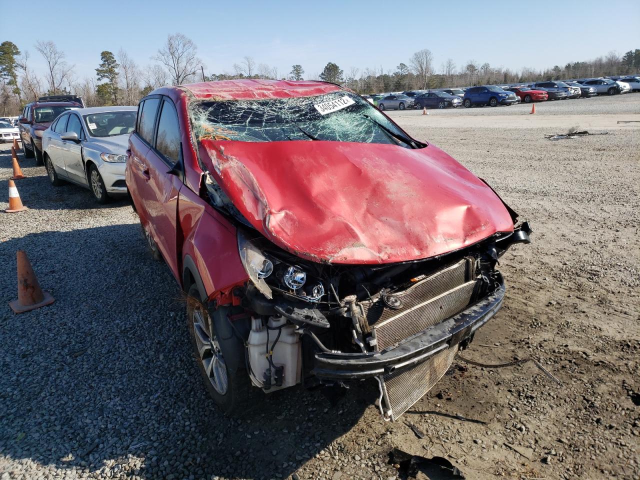 Photo 9 from auction – 2014 KIA SPORTAGE B with VIN KNDPB3AC3E7612484
