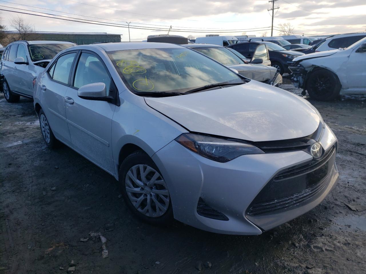 TOYOTA COROLLA L 2019 with VIN 2T1BURHE5KC246357 - Photo from auction