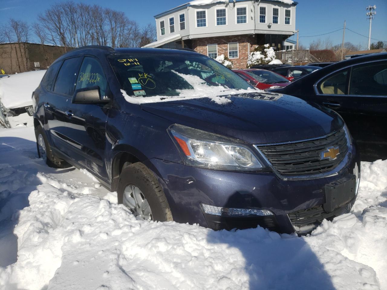 CHEVROLET TRAVERSE L 2013 with VIN 1GNKRFEDXDJ244923 - Photo from auction